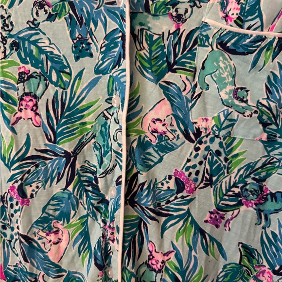 Lilly Pulitzer pj top size S NWT - Picture 2 of 3